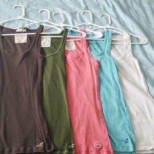 Hollister and American Eagle tanks